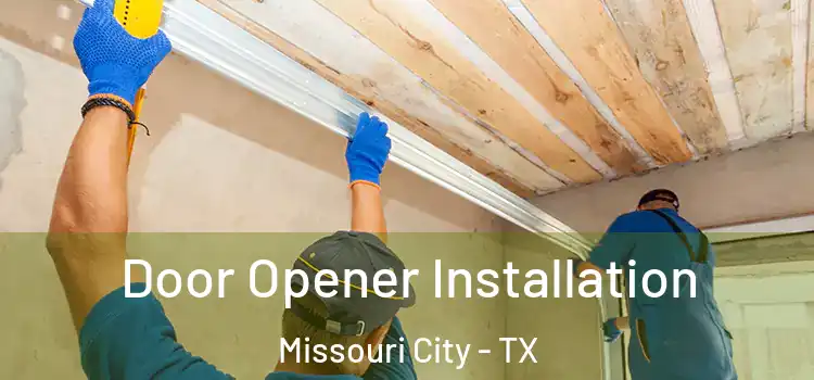 Door Opener Installation Missouri City - TX