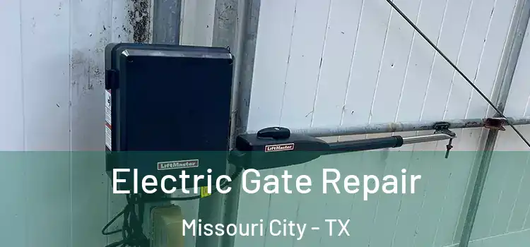Electric Gate Repair Missouri City - TX