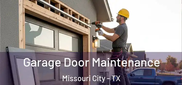 Garage Door Maintenance Missouri City - TX